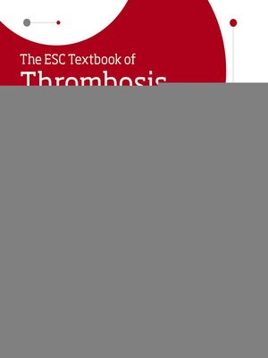 cover image of The ESC Textbook of Thrombosis